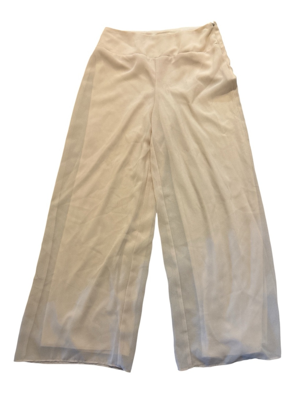 MSK Cream Wide-Leg Palazzo Pants
